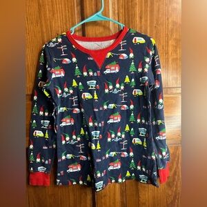 Womens two piece Festive Christmas Pajama set size small